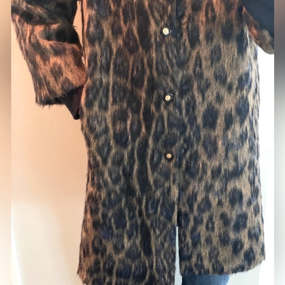 Roberto Cavalli Animal Mohair 1960’s Style Coat - Picture 14 of 16